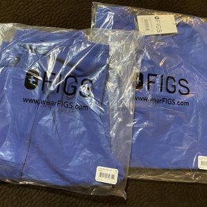 NWT XS FIGS SET IN "DENIM"